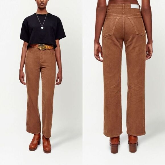 NWT RE/DONE 70s flared corduroy trousers - Picture 1 of 7